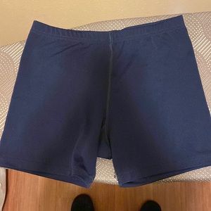 Medium navy spandex